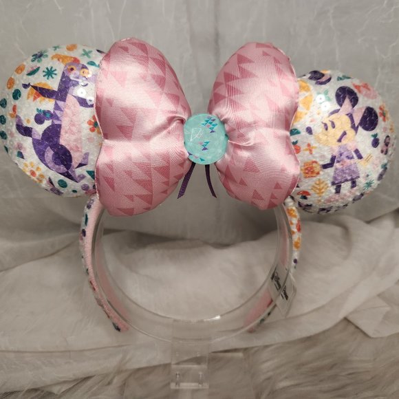 Disney Accessories - RARE 2017 Epcot's Flower and Garden Headband / Ears - Figment and Minnie
